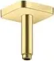 AXOR-HG-AXOR-ShowerSolutions-Deckenanschluss-100-mm-softsquare-Brushed-Brass-26965950 gallery number 1